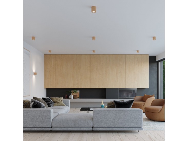 Orbis natúr tölgy fali lámpa