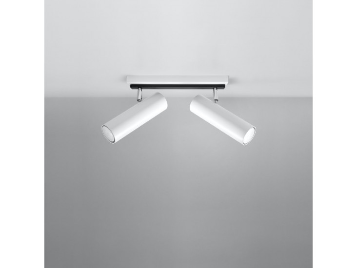 Direzione 2 fehér mennyezeti lámpa