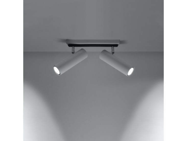 Direzione 2 fehér mennyezeti lámpa