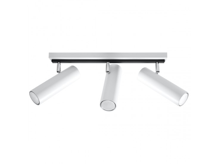 Direzione 3 fehér mennyezeti lámpa