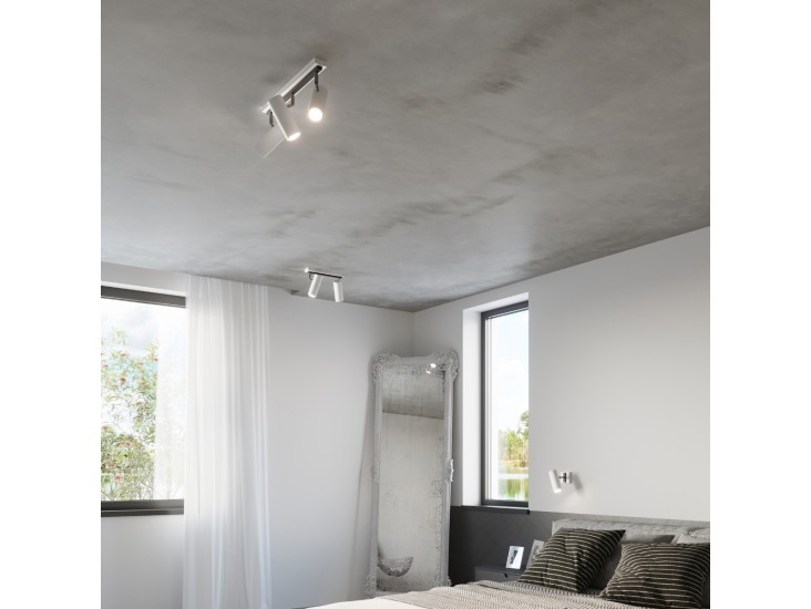 Direzione 3 fehér mennyezeti lámpa