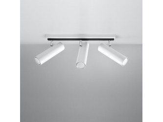 Direzione 3 fehér mennyezeti lámpa