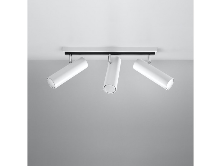 Direzione 3 fehér mennyezeti lámpa