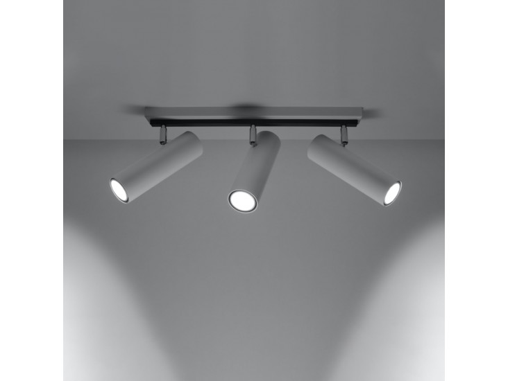 Direzione 3 fehér mennyezeti lámpa