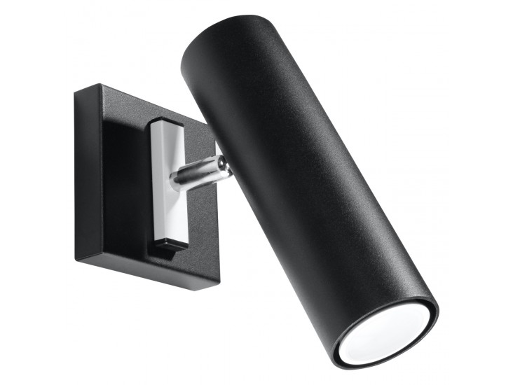 Direzione fekete fali lámpa