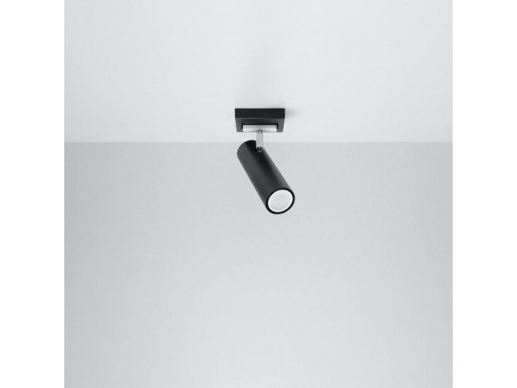 Direzione 1 fekete mennyezeti lámpa