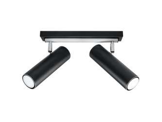 Direzione 2 fekete mennyezeti lámpa