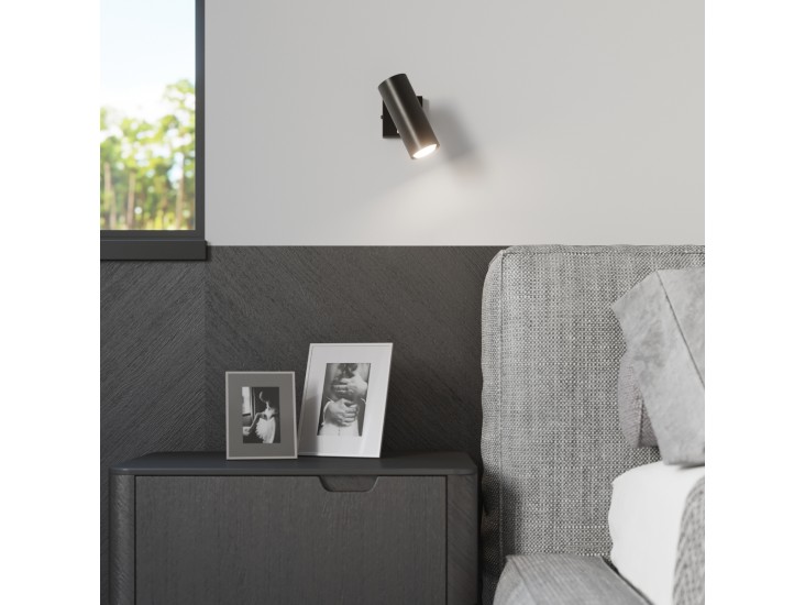 Direzione 2 fekete mennyezeti lámpa