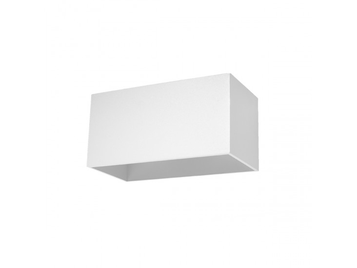 Quad Maxi fehér fali lámpa