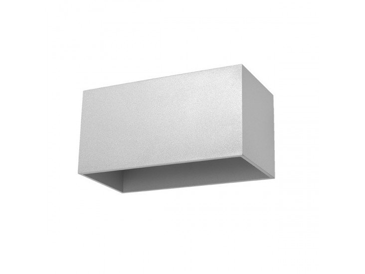 Quad Maxi szürke fali lámpa