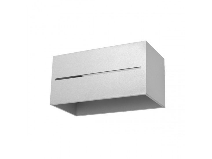 Lobo Maxi szürke fali lámpa