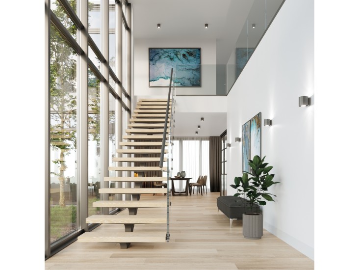 Orbis 1 antracit fali lámpa