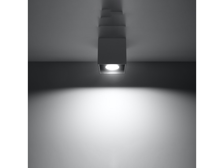 Quad 1 antracit mennyezeti lámpa