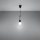 Diego 1 fekete függőlámpa