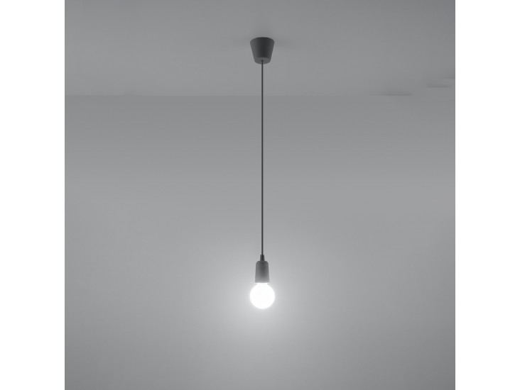 Diego 1 szürke függőlámpa