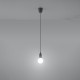Diego 1 szürke függőlámpa