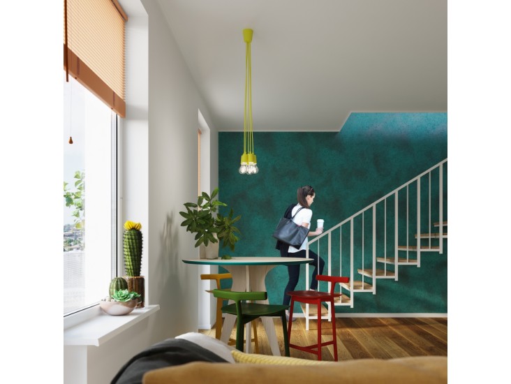 Diego 1 sárga függőlámpa