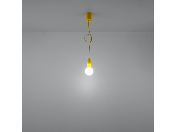 Diego 1 sárga függőlámpa