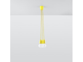 Diego 3 sárga függőlámpa