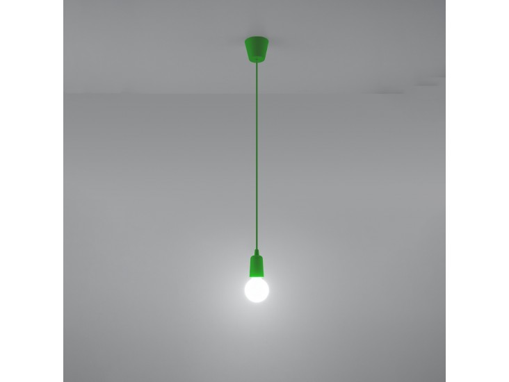 Diego 1 zöld függőlámpa