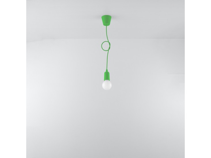 Diego 1 zöld függőlámpa