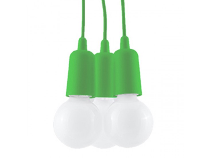 Diego 3 zöld függőlámpa