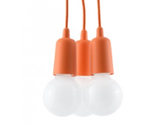 Diego 3 narancssárga függőlámpa