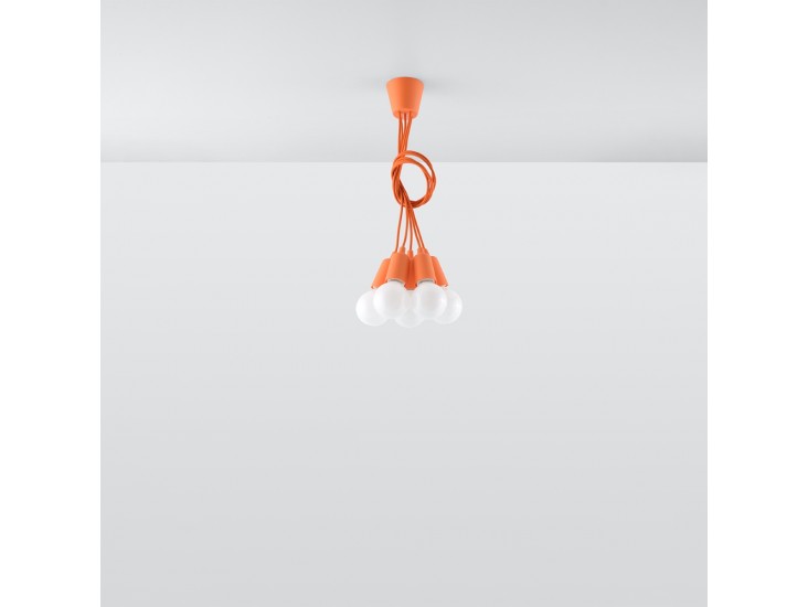 Diego 5 narancssárga függőlámpa