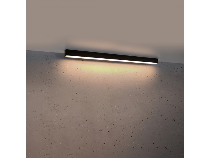 Pinne 90 fekete 3000K mennyezeti lámpa