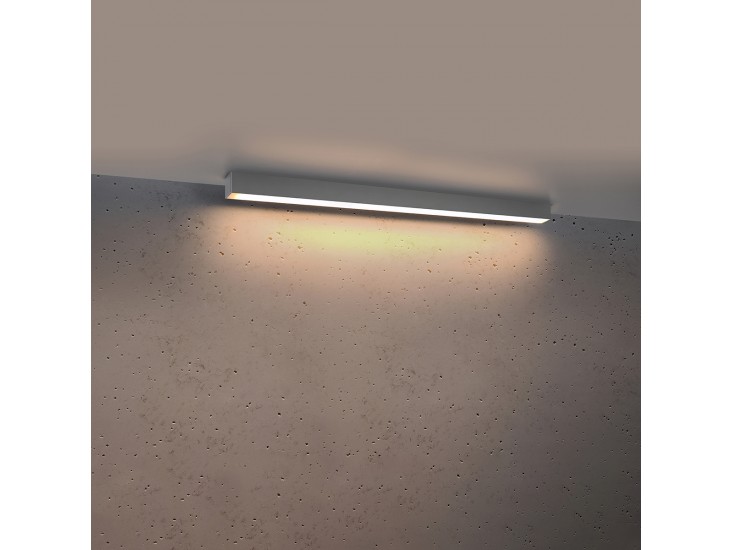 Pinne 90 szürke 3000K mennyezeti lámpa