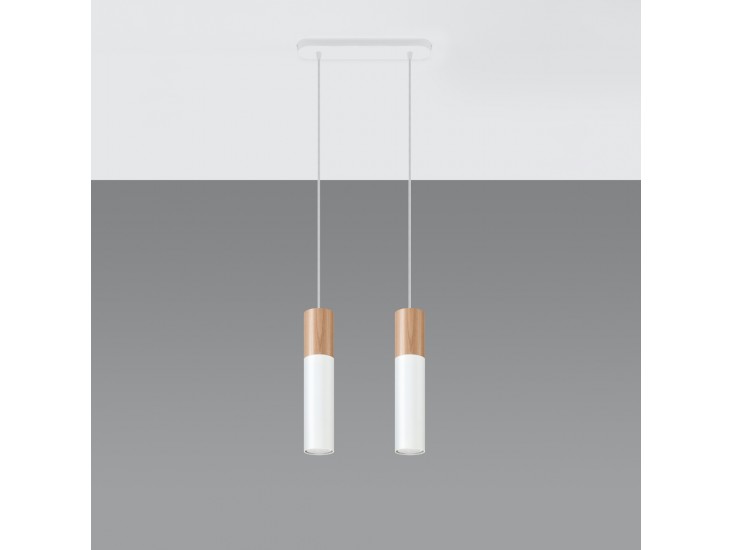 Pablo 2 függőlámpa fehér