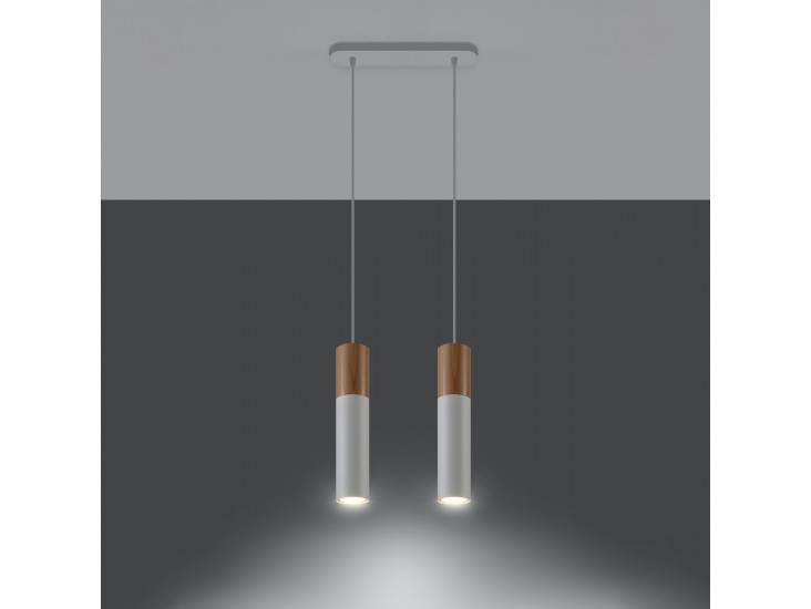 Pablo 2 függőlámpa fehér