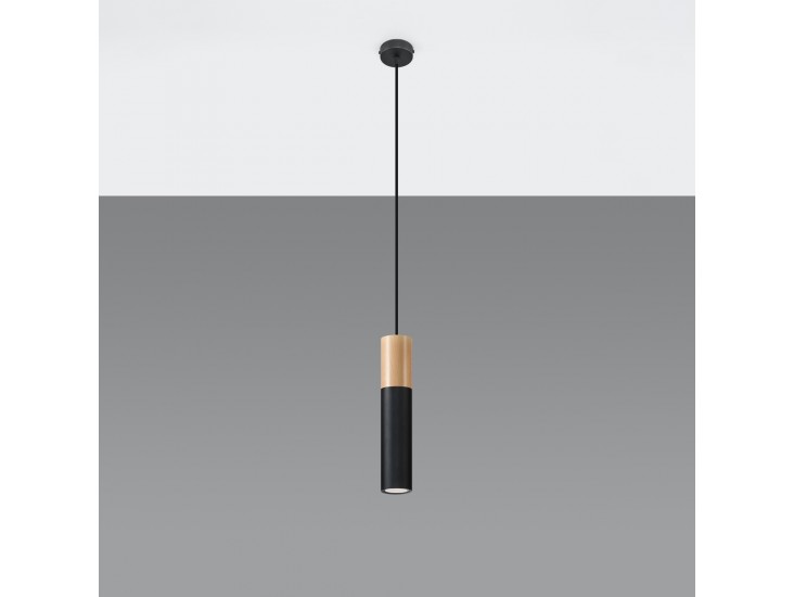 Pablo fekete függőlámpa