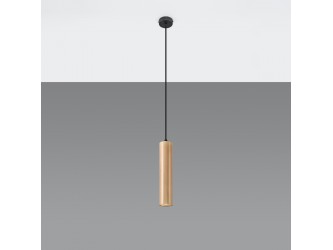 Lino natúr tölgy függőlámpa