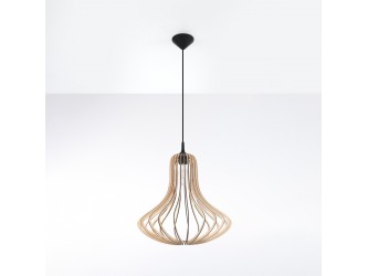 Elza natúr tölgy függőlámpa