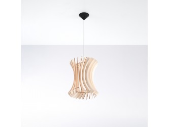 Oriana natúr tölgy függőlámpa