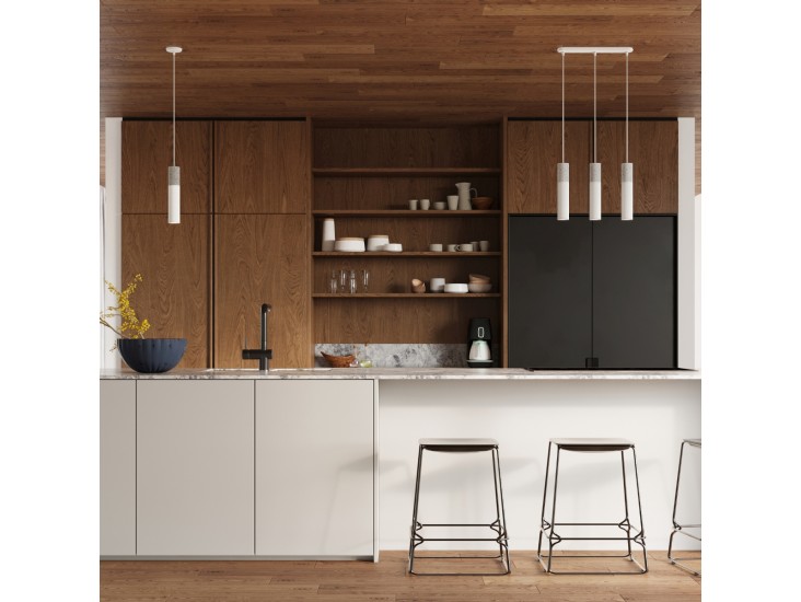 Borgio 1 fehér függőlámpa