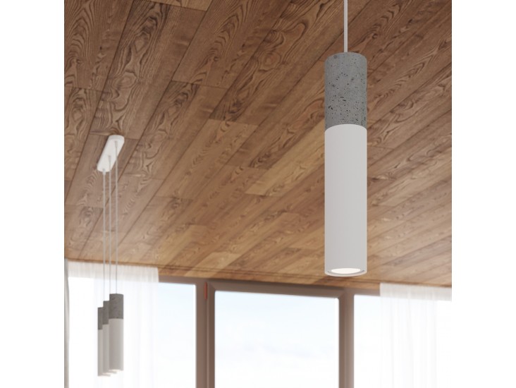 Borgio 1 fehér függőlámpa