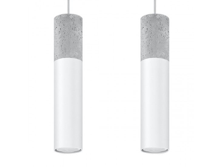 Borgio 2 fehér függőlámpa