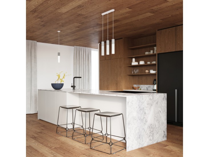 Borgio 2 fehér függőlámpa