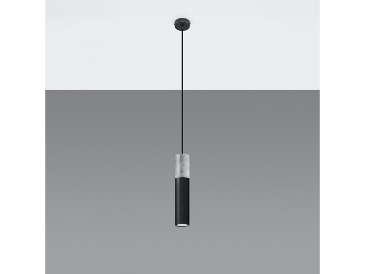Borgio 1 fekete függőlámpa