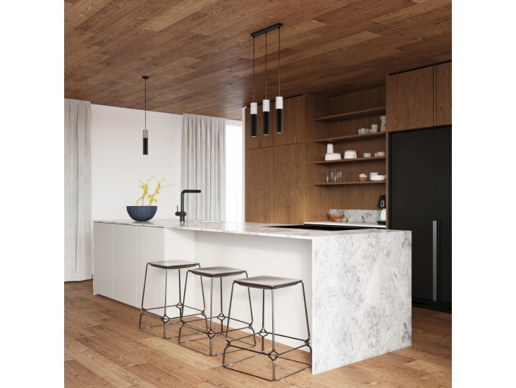 Borgio 2 fekete függőlámpa