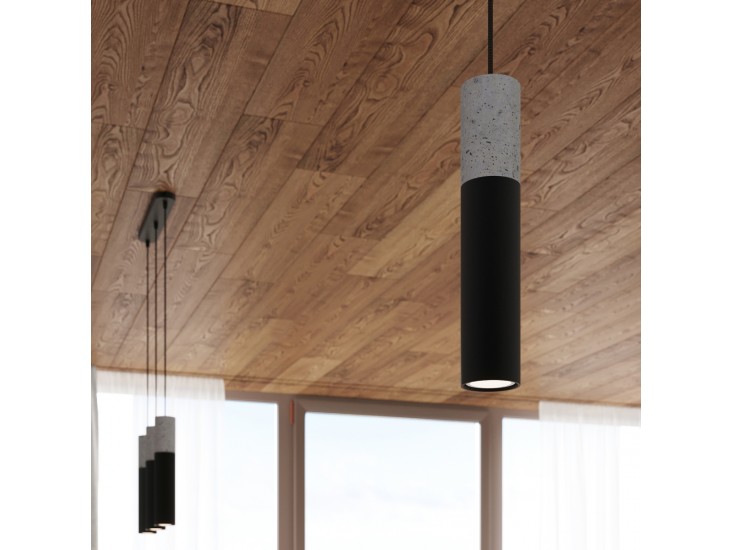 Borgio 2 fekete függőlámpa