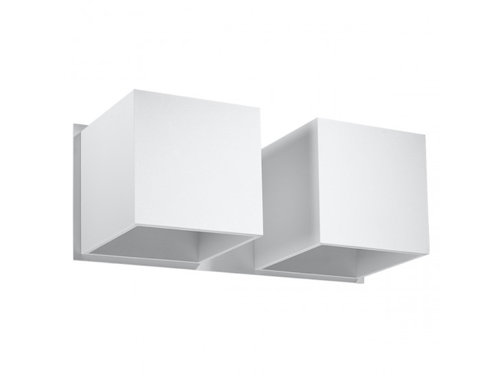 Quad 2 fehér fali lámpa