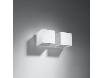 Quad 2 fehér fali lámpa