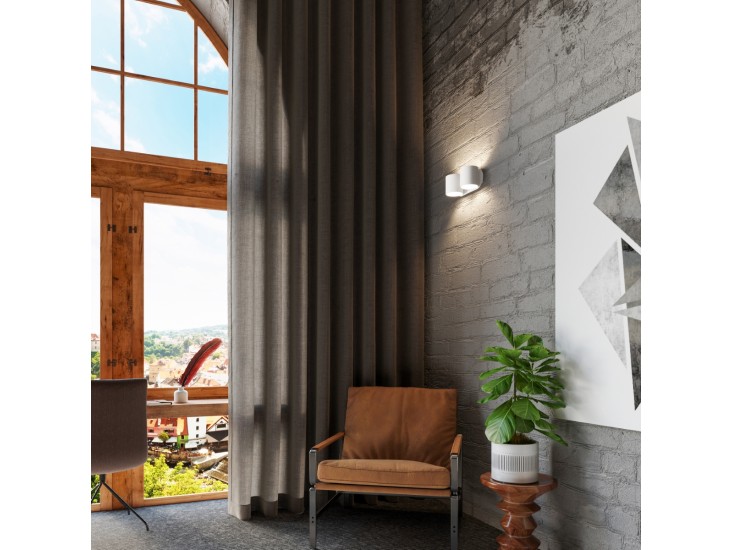 Orbis 2 fehér fali lámpa