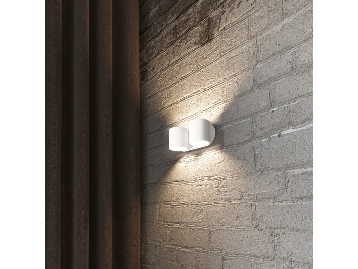 Orbis 2 fehér fali lámpa