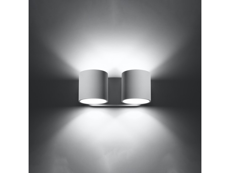 Orbis 2 fehér fali lámpa