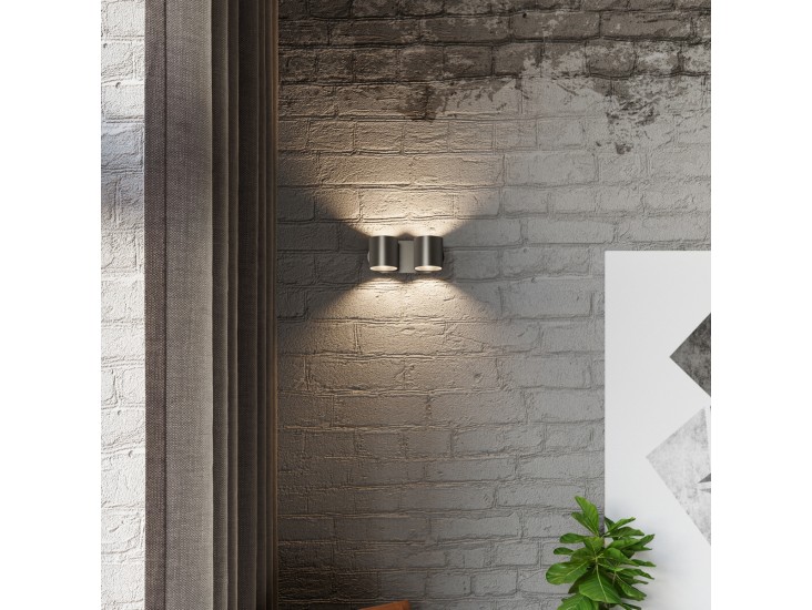 Orbis 2 fekete fali lámpa