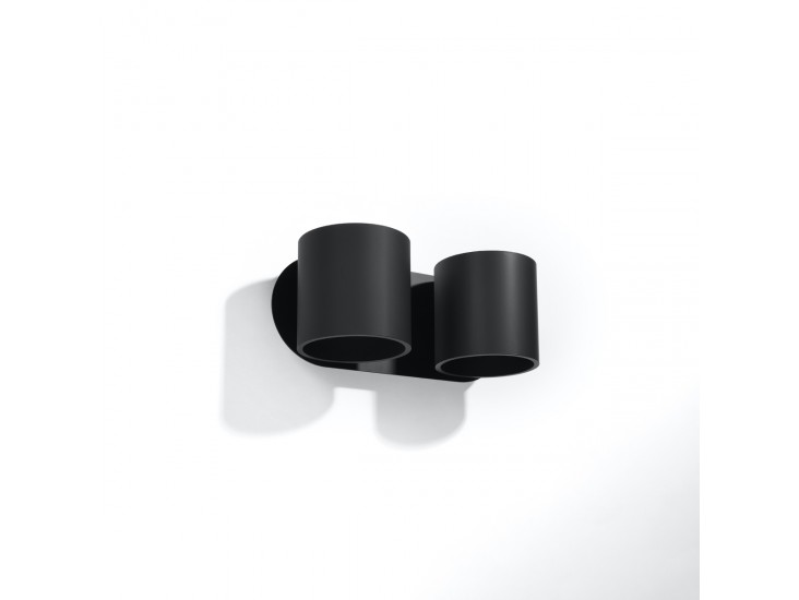 Orbis 2 fekete fali lámpa